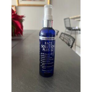 Glyderm Face Solution Plus 12 (12% Glycolic Acid) - Size 4 fl oz